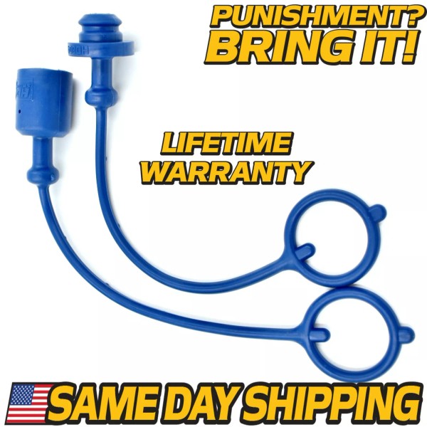 HD Switch (2 Pack) Hydraulic Coupler Plug & Cap fits
