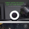 Razer Kiyo Full HD 1080p Lighting 12 LED Webcam, Black