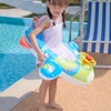 Baby Pool Float with Safety Seat Steering Wheel Cartoon Airplane