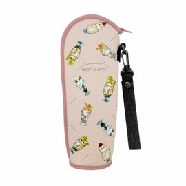 Toa Metal Mofusand 53-3008 Soft Bottle Case [Cat Parfait/Total Pattern]