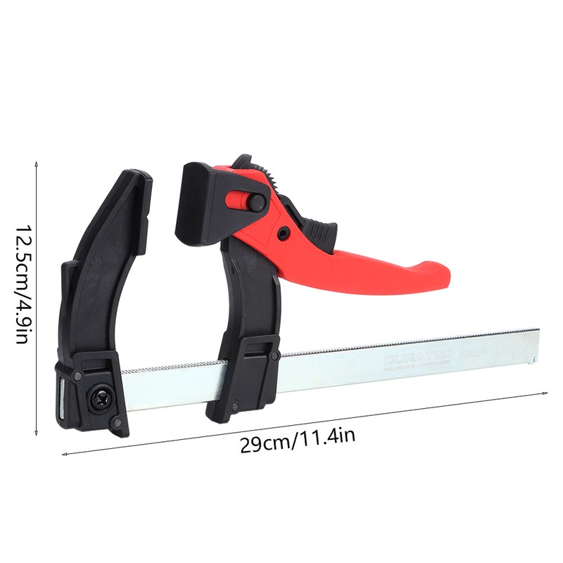Quick‑Grip Ratchet F Clamps Adjustable Woodworking Fixing Clamp Carpenter Accessories