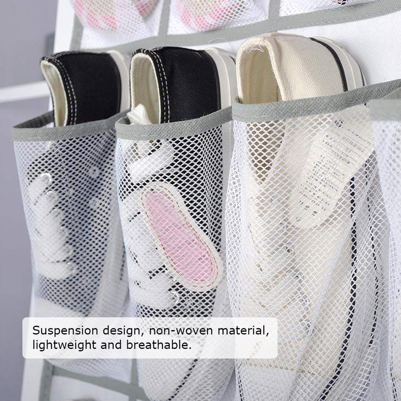 24 Pockets Non woven Fabric Folding Hanging Door Closet Storage