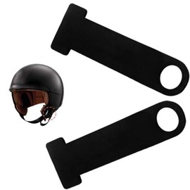 Motorcycle Helmet Lock Buckle, 2 Pieces Universal Helmet Lock D-Ring, Steel Ring Lock, Buckle Helmet Lock Fastener, Motorcycle Accessories Motorcycle Helmet Lock Extension