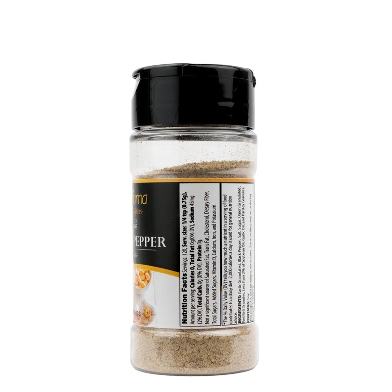 GranAroma Garlic Pepper, Seasoning Blend, Soups & Sauces, Aromatic (3.2