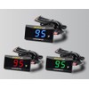 Motorcycle Engine Temperature Meter Fahrenheit, Over-Temperature Alert, Engine Temperature Gauge