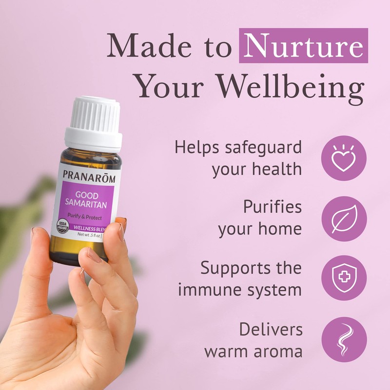 Pranarom - Good Samaritan Essential Oil Blend (15ml) -100% Pure