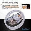 BlueStars 2198202 Refrigerator Cold Control Thermostat and W10822278 Refrigerator Defrost