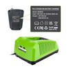 GRVODFRTA 40 Volt Battery Charger Compatible with Greenworks 40V G
