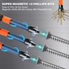 10 pcs Phillips Impact Driver Bits #2 3.5Inch, 2 Phillips