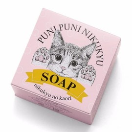 [Felissimo Cat Club] All-you-can-eat paw scent soap | Full body soap gel (facial cleansing/whole body) bath goods that thoroughly pursue the feel and scent of cat paws