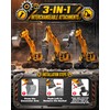 LADFAR Remote Control Excavator Toy for Boys, 1:18 14-Channel RC