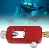 DEDEPU Scuba Diving Adapter 8mm Oxygen Bottle Connector with Pressure