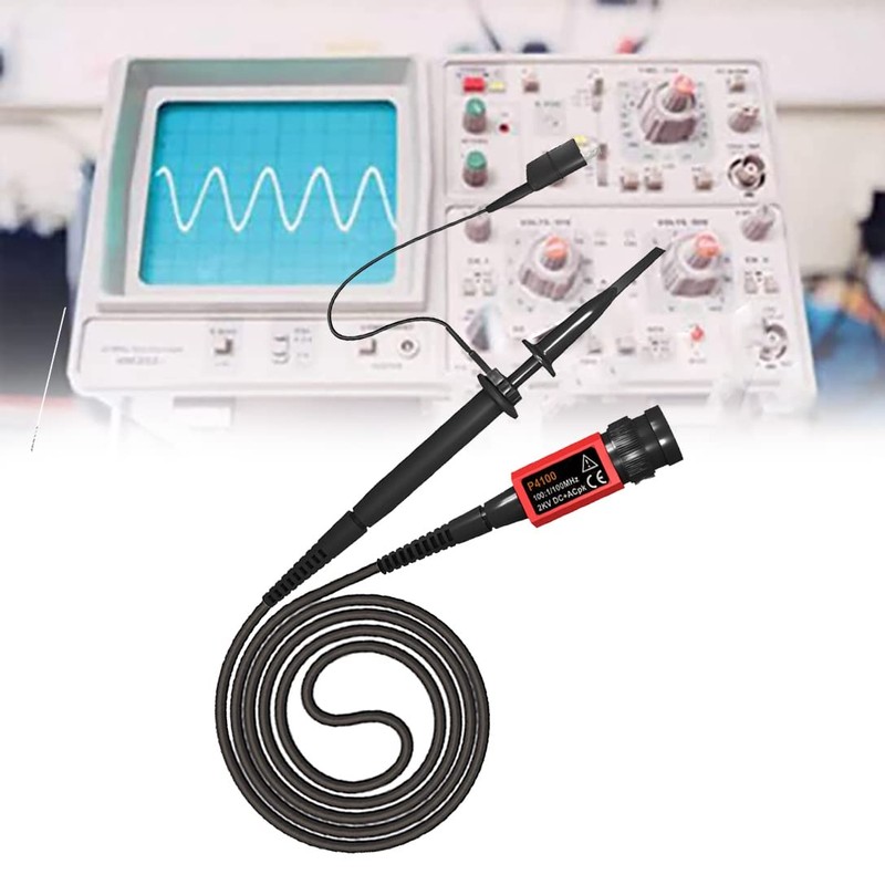 berjalan P4100 Oscilloscope Probe 100:1 2KV High Voltage 100MHz Safety