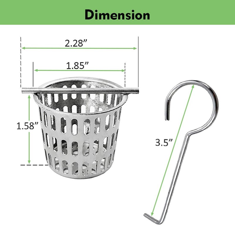 Neodrain Shower Drain Hair Catcher, 2-Pack,Only Fit Neodrain Shower Drain