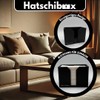Hatschibox Black Wood, Tissue Box - Stylish Tissue Box, Refillable