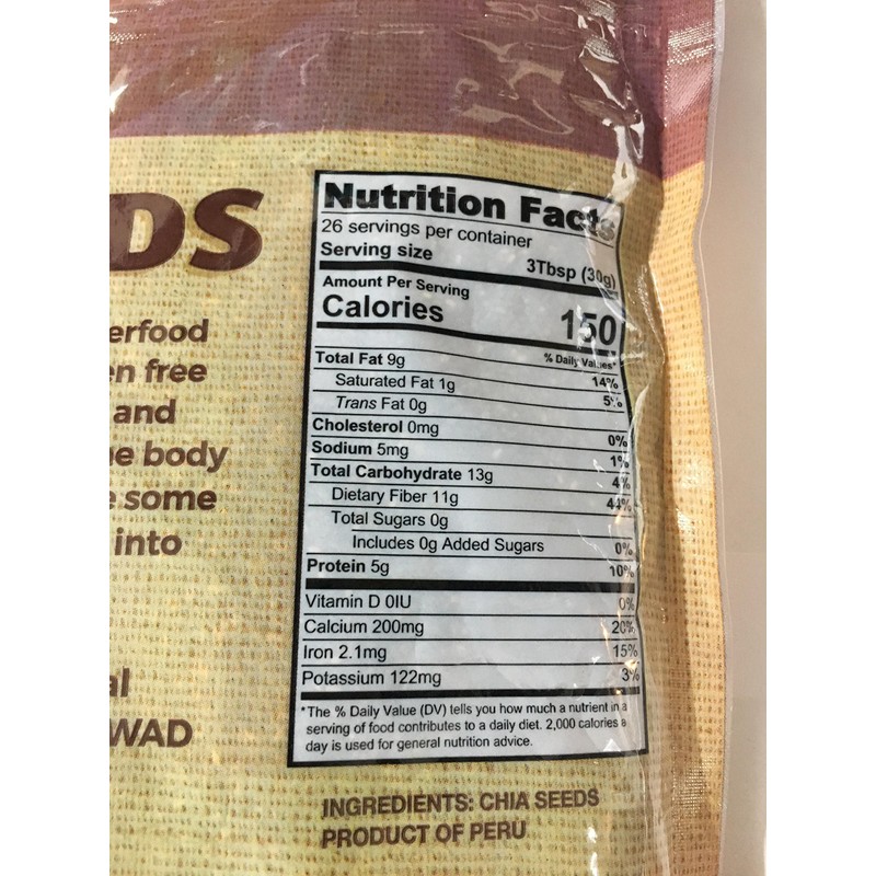 SWAD CHIA SEEDS 800g