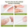 Cherimoya 240Pzs Tips para Uñas Soft Gel, 10 Tamaños, Uñas
