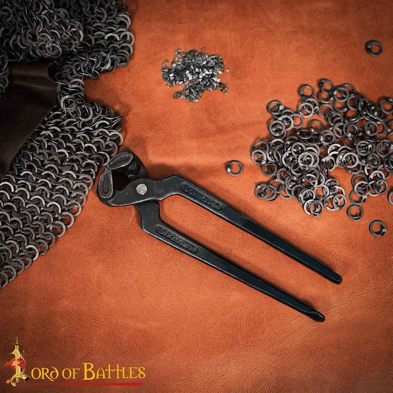 Lord of Battles Medieval Hand Forged Chainmail Armor Iron Tool