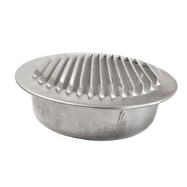 Weather Protection Grille 100 125 150 160 mm Ventilation Grille Aluminium with Fly Screen