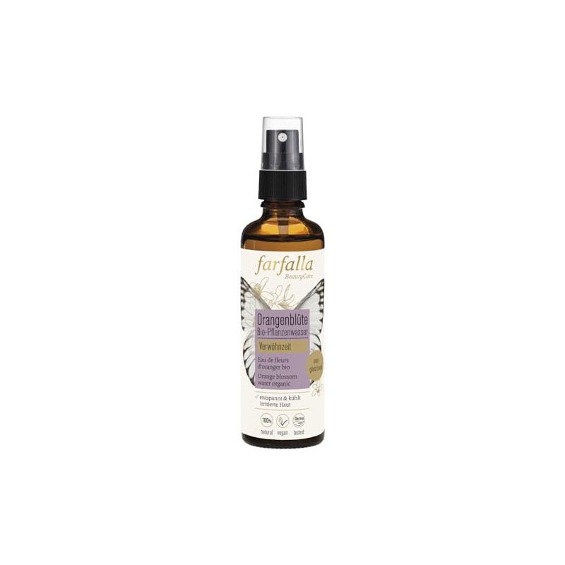 Farfalla Orange Blossom Organic Plant Water - Cleansing and Nourishing