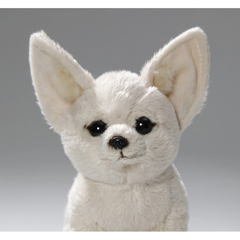 Carl Dick Fuchs, Wüstenfuchs, Fennek sitzend, Plüschtier, Kuscheltier ca. 18cm