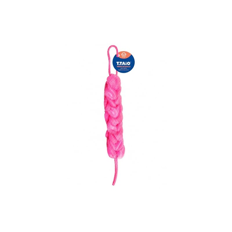 Trenza Malla Exfoliante Baño Taio Limpieza Corporal