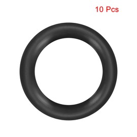 sourcingmap Nitrile Rubber O-Rings 24mm OD 16mm ID 4mm Width, Metric Sealing Gasket for Automotive Machine Plumbing, Pack of 10