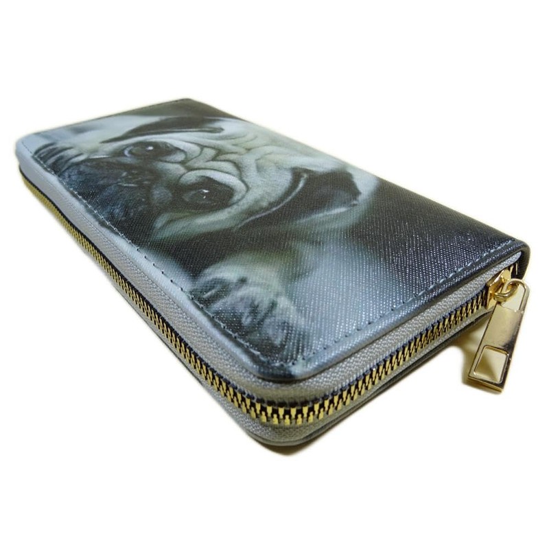 Wallet Dog Pug 19 x 10 x 3 cm with