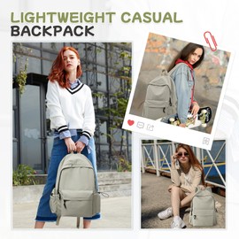 Lightweight Backpack for Women School Book Bag Waterproof Casual Backpack for Men Laptop Bag Travel Daypack for Sports
