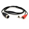 Rosebe 5 Pin DIN to RCA Cable [5FT/1.5M] 5 to