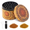 Metal Grinder 50MM Crusher 24 Grinding Teeth Cool Grinder 4