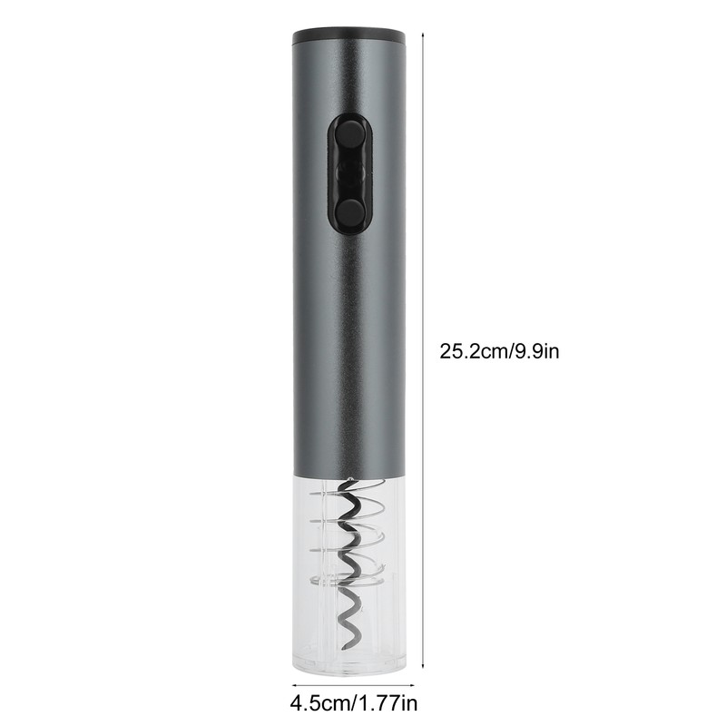 Electric Wine Bottle Opener Automatic Corkscrew W/Foil Cutter Pourer Vacuum