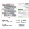 DEWOO 10-Sheet Peel and Stick Wall Tiles PVC Backsplash Back