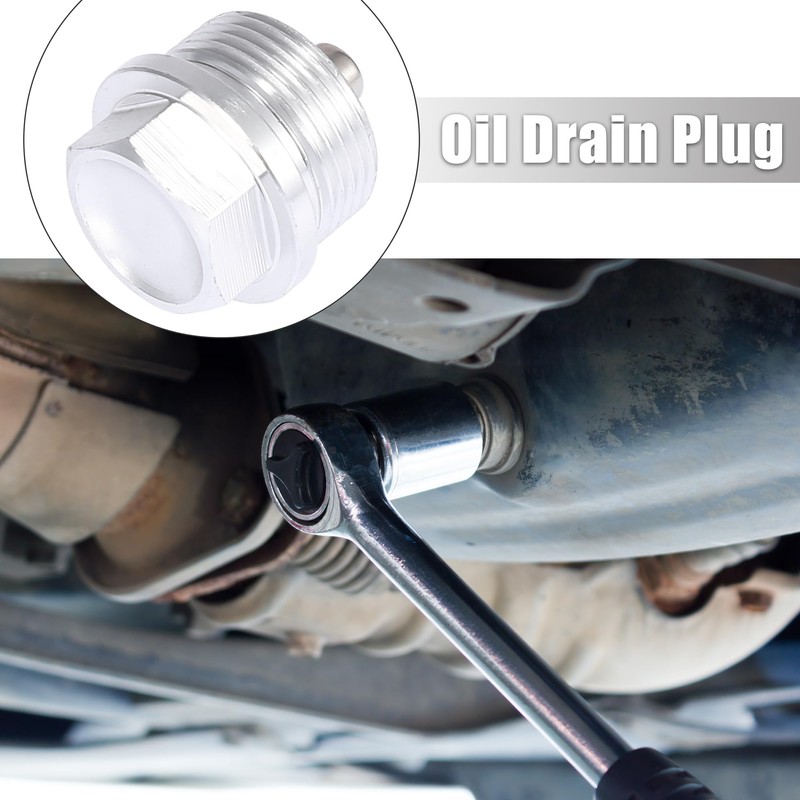 X AUTOHAUX 1 Set M24 x 1.5 Magnetic Oil Drain