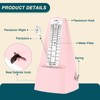 sourcing map Mechanical Metronome,High Accuracy Musical Timer with Metal Movement
