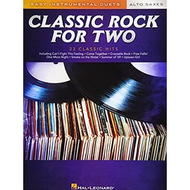 Classic Rock for Two Alto Saxes Easy Instrumental Duets