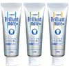 Lion Dental Material Paste Whitening Brilliant More Double, Natural Peppermint,