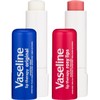 Vaseline- Paquete variado de 4 bálsamos labiales hidratantes Lip Therapy