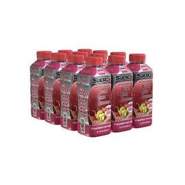 SUEROX Zero Sugar Electrolyte Drink for Hydration and Recovery, Strawberry-Kiwi Punch, 21 Ounce, 12 Count