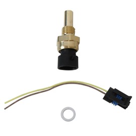 Huoptl New Engine Coolant Temperature Sensor 213-4514 with Pigtail Connector Replacement for Chevy Equinox 2005-2015
