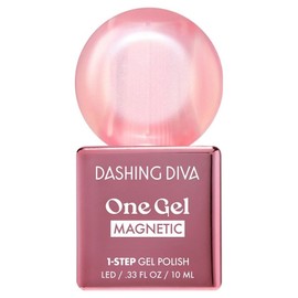 Dashing Diva Nail One Gel Color Magnetic, Rosalia, 10ml, 1 piece / 데싱디바 네일 원젤 컬러 마그네틱, 로살리아, 10ml, 1개