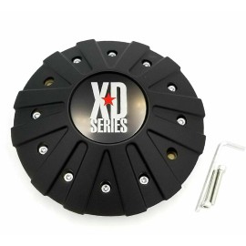 KMC XD 4 PACK - KMC XD Series Wheel Center Cap Matte Black FITS ALL XD778 Monster