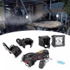 SI Spot Beam 3" Pods Pro-Fit Cage Mounts Wire Kit
