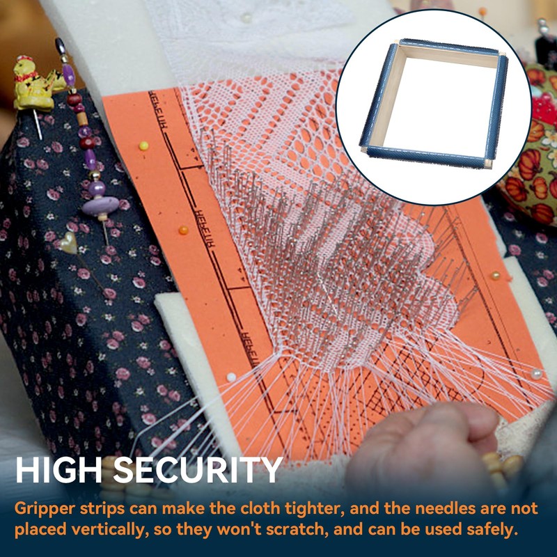 Cyrank Gripper strips for hooking carpet fabrics for tufting frames,