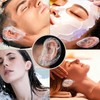 100 Pieces Clear Ear Covers for Shower Bath Lightweight Disposable