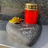 KELOPEST® Grave Ornament Heart in Stylish Stone Look – The