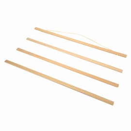 Modern Magnetic Wooden Photo Picture Frame DIY Poster Scroll Prints Artwork Hanger (60cm)