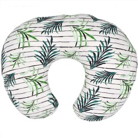 YOUTHINK Baby Pillow Case Soft Breathable Flexible U-Shaped Nursing Pillow Protective Cover Breastfeeding Pillow Cover Easy to Clean (ON)