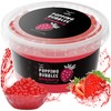 Strawberry Popping Boba Pearls, Premium Boba Popping Pearls with Real