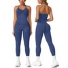 ABOCIW Workout Sets for Women 2 Piece Seamless Impact Longline